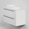 Тумба с раковиной La Fenice Elba Twin Bianco NFNC-01-ELB-B-100-2-3-M-GG белая матовая, 100 см фото 5