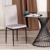 Стул Tetchair Verter (mod. 37-1) 20544 Light grey (светло-серый) HLR14/черный 4шт. фото 10