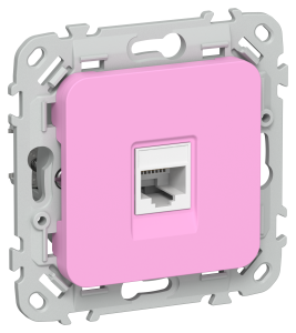 Розетка компьютерная RJ45 IEK Flite FI-K12-1-K99 пурпурный