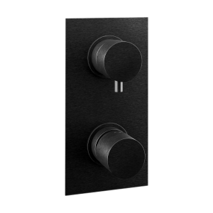 Смеситель для душа Remer Edge EG592CFP черный брашированный хром