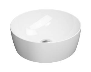 Раковина GSI Nubes 903911 белый глянцевый, 40x40