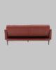 Диван-кровать Stool Group Кассель vd-cassel-cl-coral коралловый, велюр рельефный фото 5