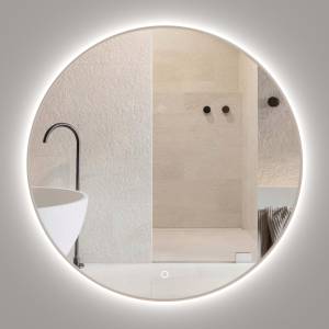 Зеркало Onika Сола 80 208097 с LED подсветкой, круглое