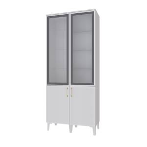 Шкаф-витрина Домани Толедо ТШ-3 00-00165291 белый