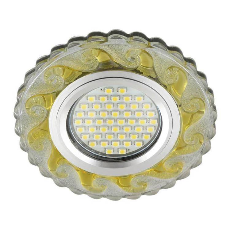 Встраиваемый светильник Fametto Luciole 139 DLS-L139 Gu5.3 Glassy/Gold
