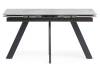 Стол Woodville Невис 553538 creto statuario cara polished, черный 140(200)x80x76 фото 3