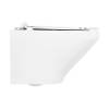 Унитаз подвесной BelBagno Sela BB3201CHR/BB3201SC безободковый, сиденье микролифт фото 4