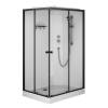 Душевая кабина Am.Pm X-Joy W94C-403-12090BT профиль черный, стекло прозрачное, 120x90