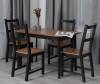 Стол Tetchair Соната Люкс 25166 антик, черный, массив сосны 120(150)x75x75 фото 16