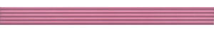 Бордюр Kerama Marazzi Венсен LSA006 розовый структура 3.4x40