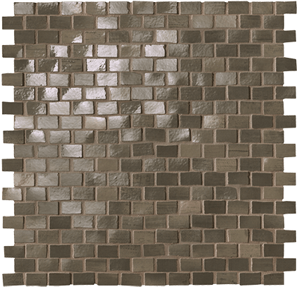 Мозаика FAP Ceramiche Brickell fNWP Brown Brick Gloss 30x30