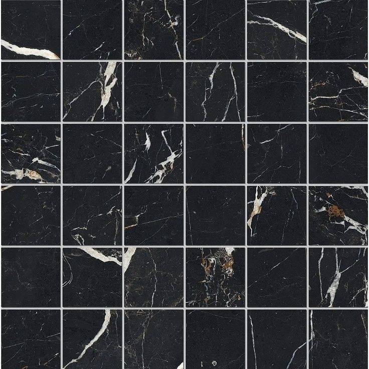 Мозаика Edimax Reve NQ12 Noir 5x5 30x30