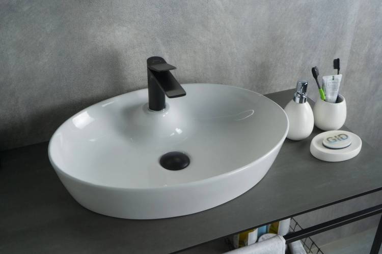 Раковина Gid Lago N9436 51150 белая, 55x40x10.5