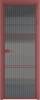Межкомнатная дверь Profil Doors 3 AX цвет профиля Красный антрацит, стекло безопасное 6 мм мору тонированное 600x2000