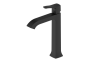 Смеситель для раковины Wonzon & Woghand WW-88019072-MB высокий, черный матовый