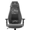 Кресло компьютерное Tetchair Aviator PLT metalBL 24682 серый, 29/W-12, флок, ткань фото 6