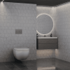 Кнопка смыва Rivo Touch lux 301001 хром матовый фото 6