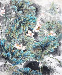 3D Фотообои Artegrafico «Японские мотивы: Цветы» O723 песок