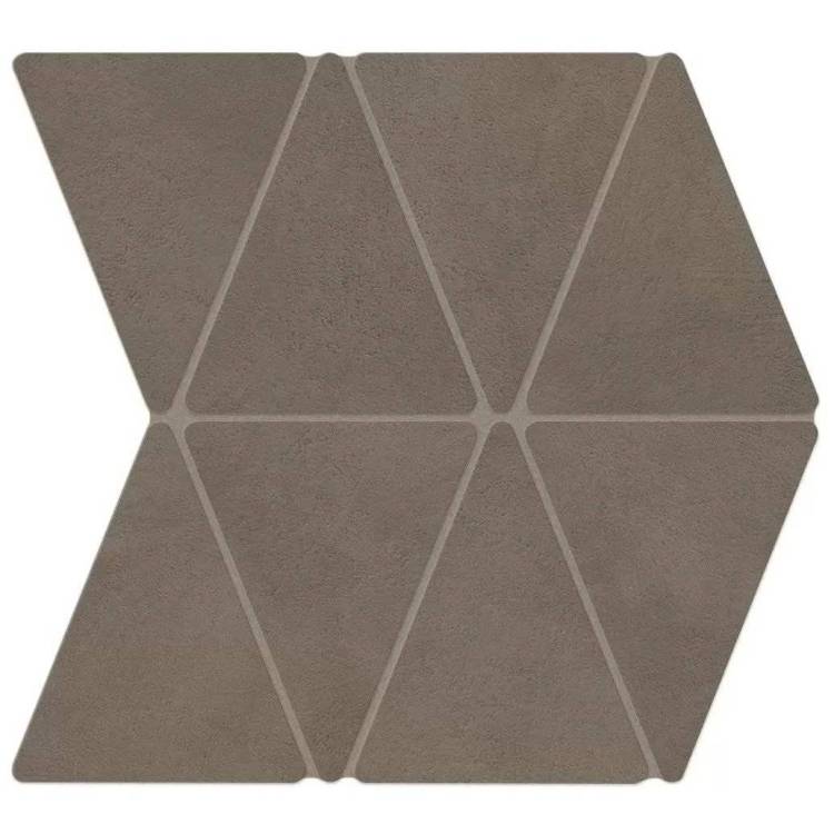 Мозаика Atlas Concorde Boost Natural A7CQ Umber Mosaico Rhombus 33.8x36.7
