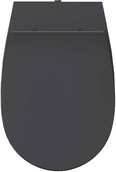 Крышка-сиденье Isvea Sentimenti Neo 40D80522I-S с микролифтом, антрацит матовый