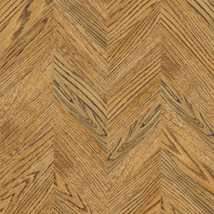 Паркетная доска Lab Arte Chevron Французская Елка Дуб рустик Эбен лак 600-490x110x14/3