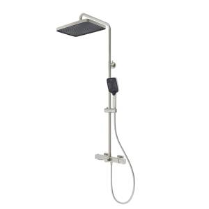 Душевая стойка Vincea Core VSFS-4CO1BN никель брашированный, с изливом