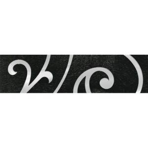 Бордюр Gracia Ceramica Prime 10212001800 Black Border 02 6.5x25