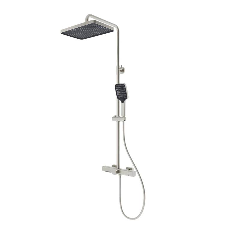 Душевая стойка Vincea Core VSFS-4CO1BN никель брашированный, с изливом