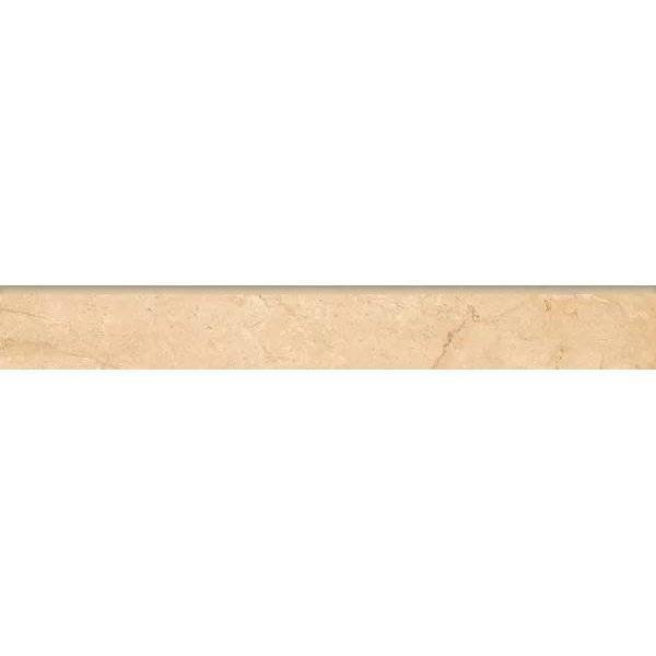 Плинтус Kerranova Marble Trend K-1003/LR/p01 Crema Marfil 7.6x60