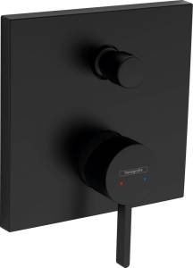 Смеситель для ванны с душем Hansgrohe Finoris 76415670 матовый черный