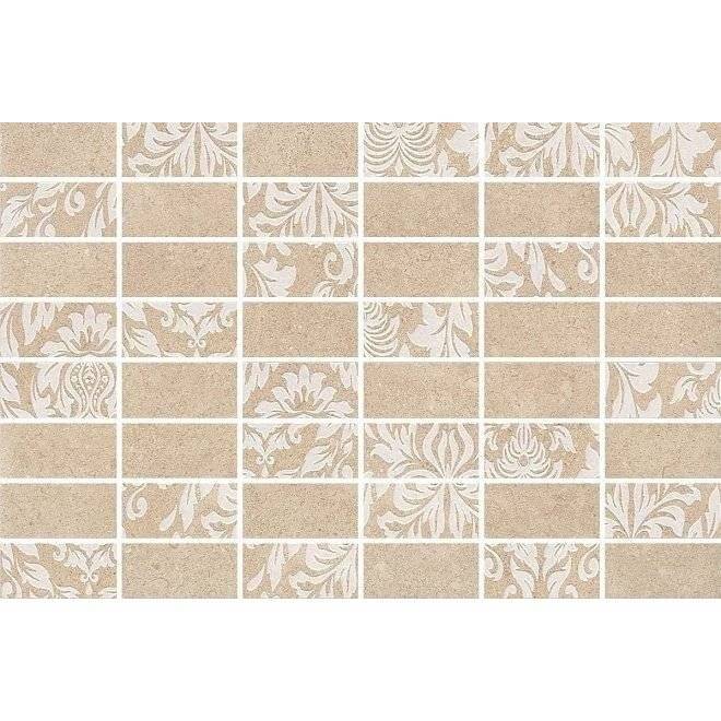 Декор Kerama Marazzi Золотой пляж MM8263 Темный Беж Мозаичный 20x30
