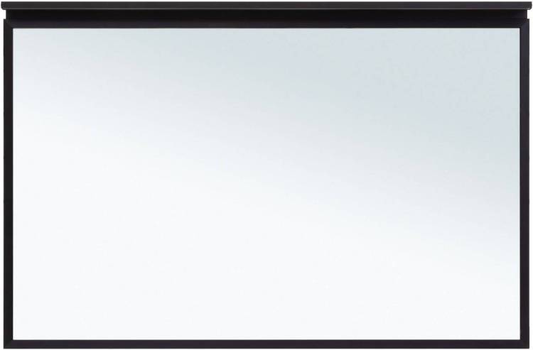 Зеркало Allen Brau Priority 120 1.31018.BB с LED подсветкой, черный брашированный, 750x1200x20