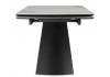Стол Woodville Симмонс 621517 statuario titan gloss, черный, орех дуб монтана 180(260)x90x76 фото 3