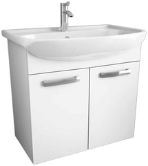 Тумба для комплекта Dreja Alda 65 белый глянец, c дверками