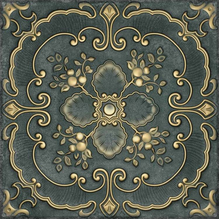 Керамогранит Aparici Kintsugi Green Basi 30.5x30.5
