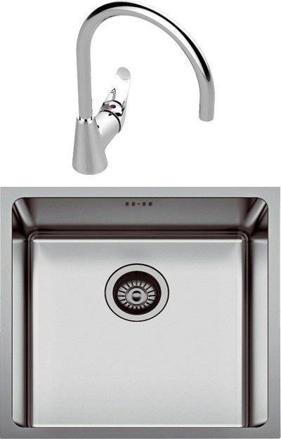 Комплект Мойка кухонная Seaman Eco Roma SMR-4944A + Смеситель Vidima Орион BA365AA