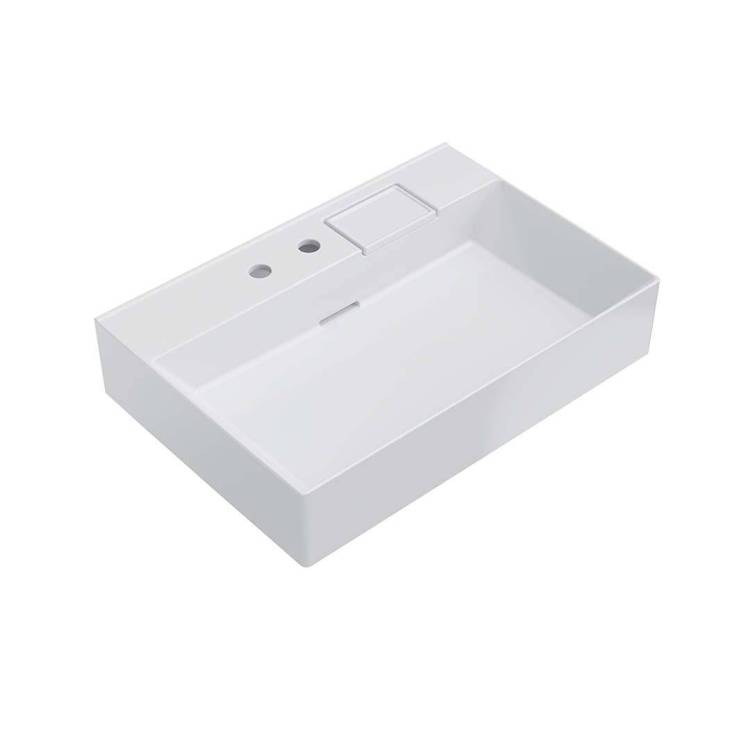 Раковина Kerama Marazzi Logica LO.wb.70.2 70 см, белая глянцевая