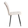Стул Tetchair Bari LT 24801 молочный, черный, велюр фото 2