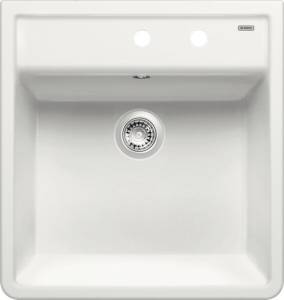 Мойка кухонная Blanco Panor 514501 белая глянцевая, два отверстия
