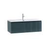 Тумба с раковиной BelBagno Голубой матовый, раковина BB-8099-100