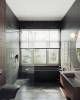 Душевая перегородка MaybahGlass MGD-259-4 79x195, стекло прозрачное 8 мм, профиль хром глянцевый фото 2