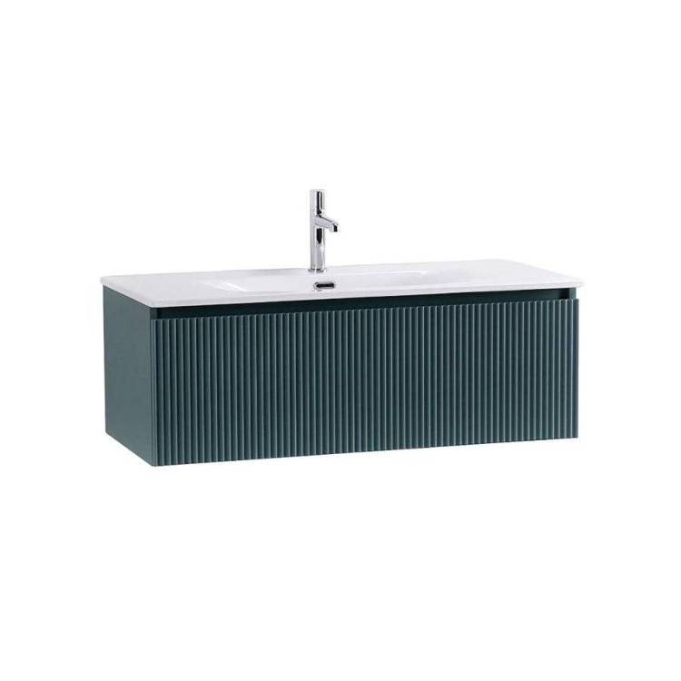 Тумба с раковиной BelBagno Голубой матовый, раковина BB-8099-100