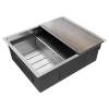 Мойка кухонная Paulmark Next-Multi Sink 54 Uni PM785445-BS Брашированная Сталь, 54x45 фото 2