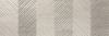 Керамическая плитка Porcelanite Dos 9542 Sakai Silver Relieve Hiroki 30x90