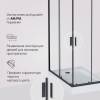 Душевой уголок AM.PM Gem W90G-404-120280-BT 120x80, профиль черный фото 6