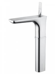 Смеситель для раковины Wonzon & Woghand Shark WW-48B1104-CR высокий, Хром