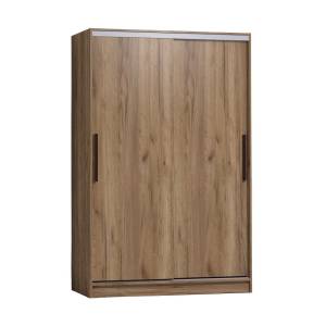 Шкаф-купе ГЛАЗОВ МЕБЕЛЬ Strike 00-00014156 1350 Дуб табачный Craft
