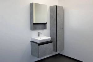 Мебель для ванной Comforty Эдинбург 60 бетон светлый с раковиной 9055RA-50