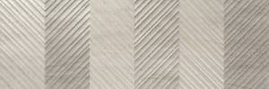 Керамическая плитка Porcelanite Dos 9542 Sakai Silver Relieve Hiroki 30x90