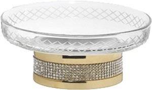 Мыльница Boheme Royal Cristal Gold настольная